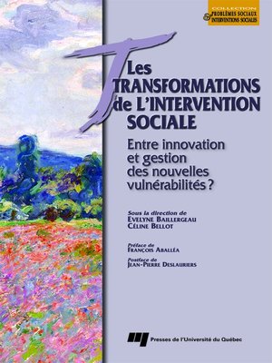 cover image of Les transformations de l'intervention sociale